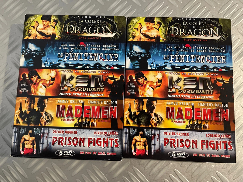 Coffret dvd film d’action