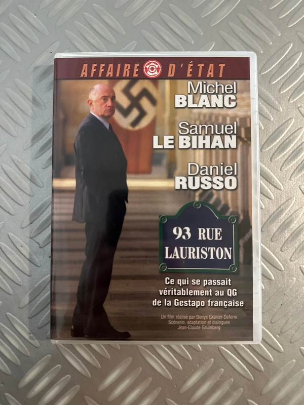 93 rue lauriston dvd