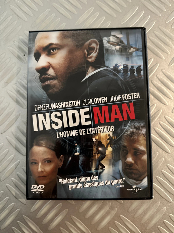 Inside man dvd
