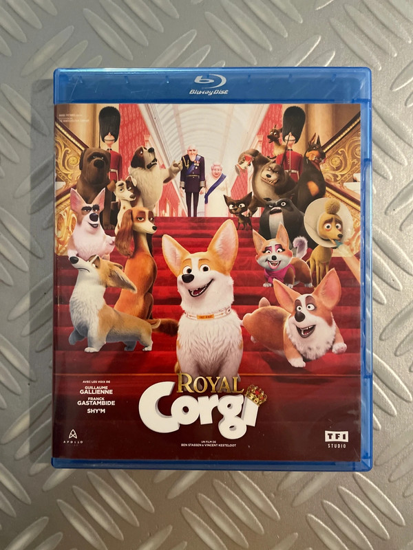 Royal corgi blu-ray