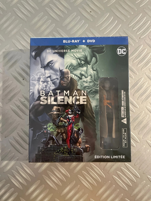 Batman silence édition limitée coffret blu-ray