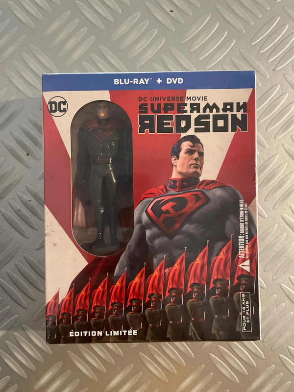 Superman red son édition limitée coffret blu-ray