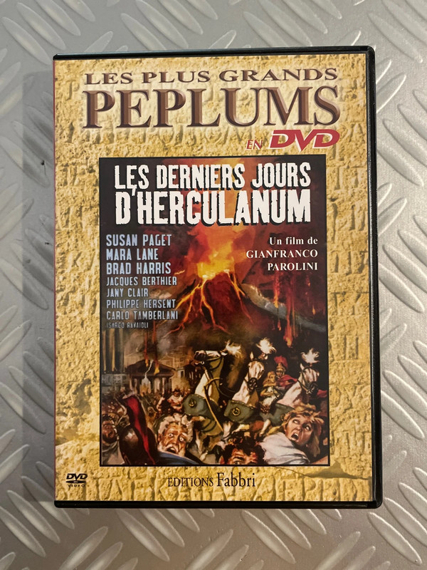 Les derniers jours d’herculanum dvd