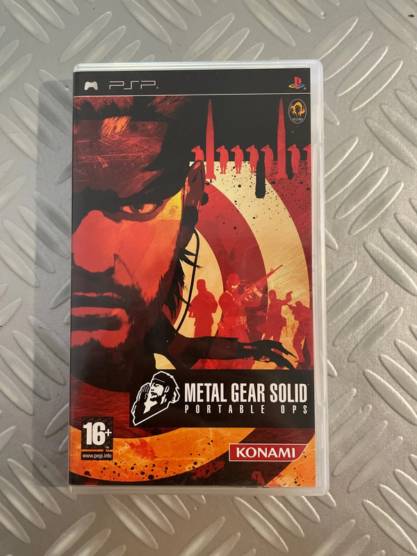 Metal gear solid portable ops psp