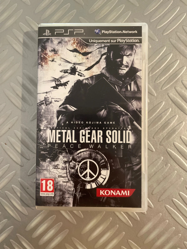 Metal gear solid peace walker psp