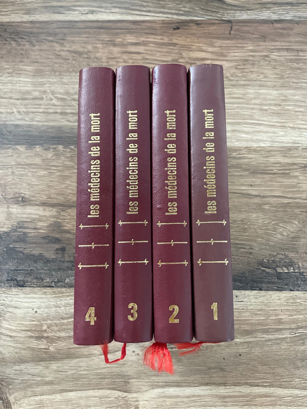 Lot 4 livres les médecins de la mort