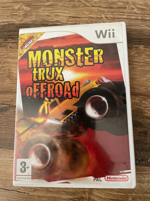 Jeu WII monster trux offroad