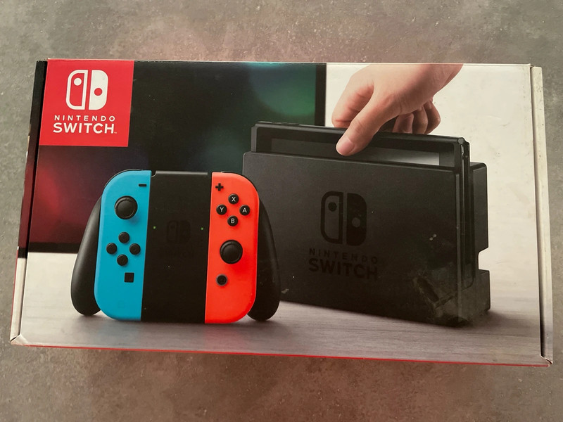 Boîte vide Nintendo switch