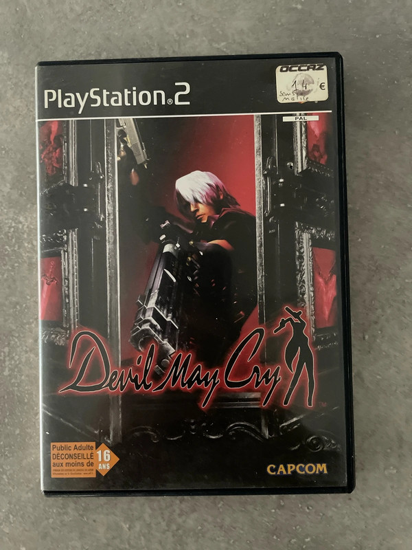 Boîte vide devil may cry PS2