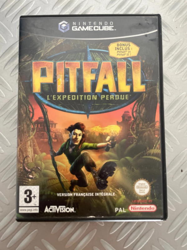 Pitfall l’expédition perdue gamecube