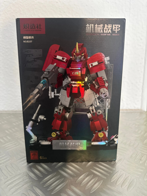 Mechanical warfare armor neuf