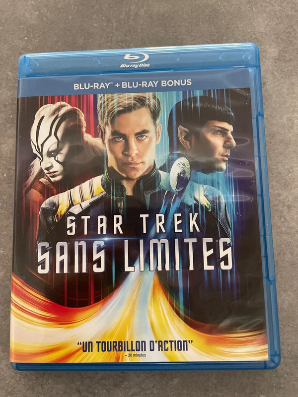 Blu-ray star trek sans limites