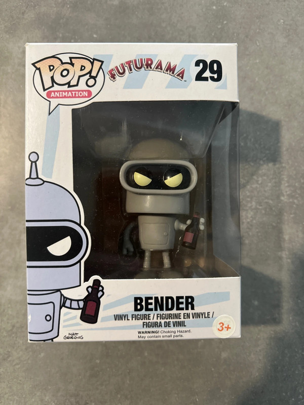 Pop futurama bender
