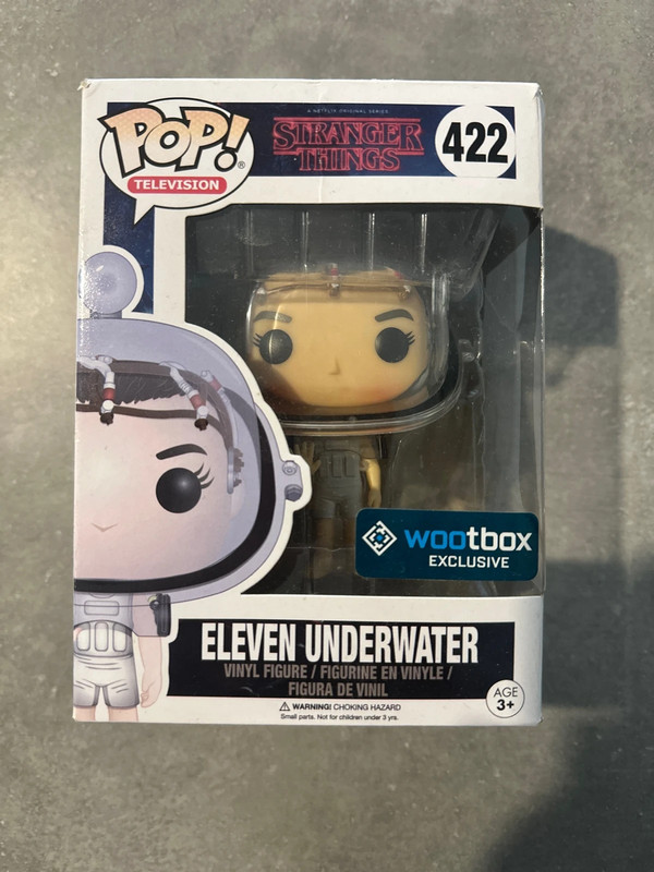 Pop Stranger things eleven underwater