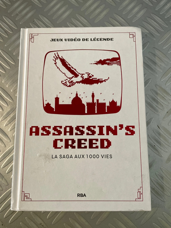 Livre jeux vidéo de légende assassin’s creed