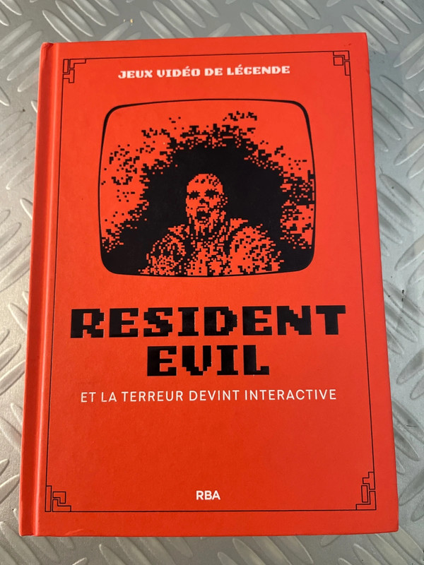 Livre jeux vidéo de légende résident evil