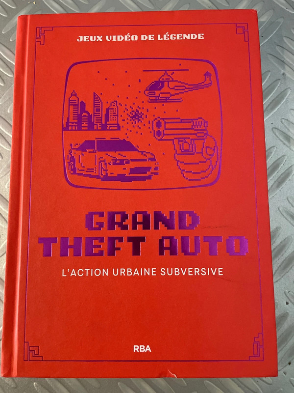 Livre jeux vidéo de légende grand theft auto