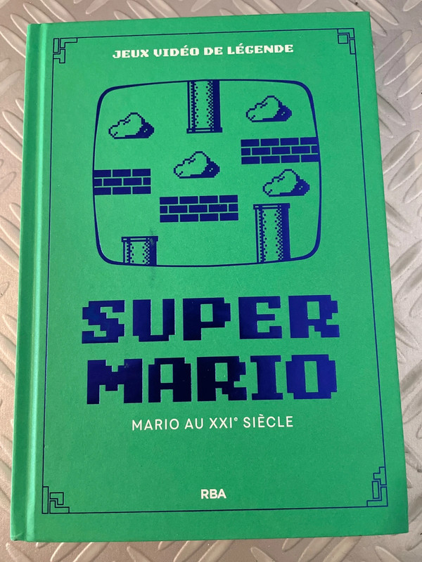 Livre jeux vidéo de légende super Mario