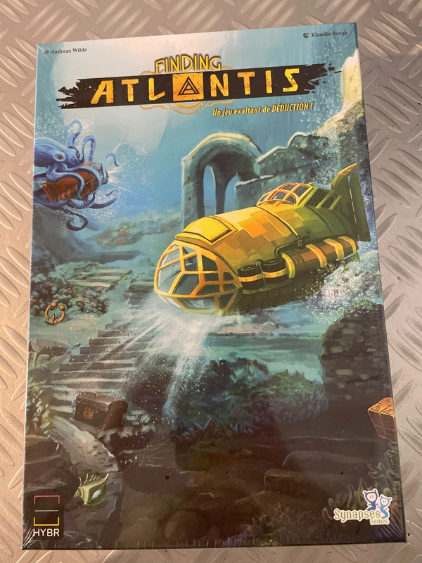 Jeu de société finding Atlantis NEUF