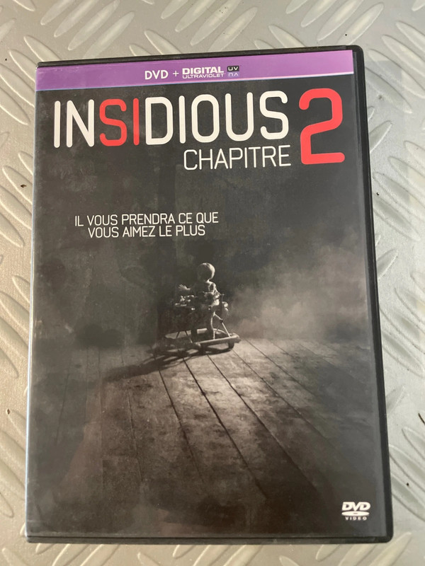 DVD insidious chapitre 2