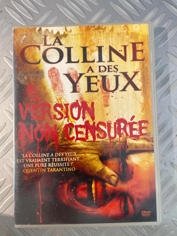DVD la colline à des yeux version non censurée