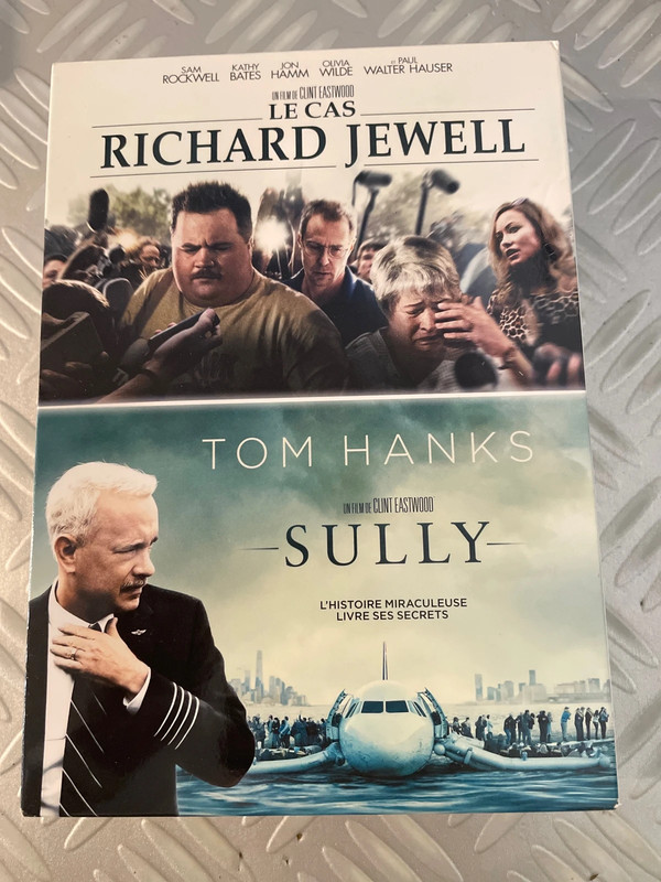 Coffret dvd le cas de Richard jewell et Sully