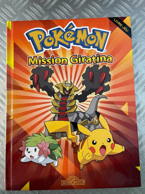 Livre Pokémon mission giratina