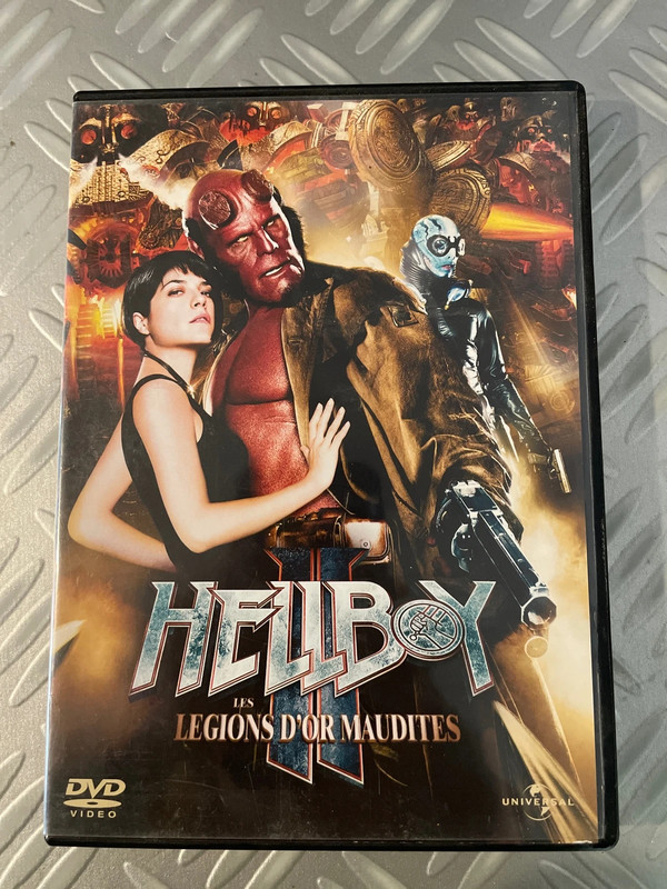 DVD hellboy les légions d’or maudites