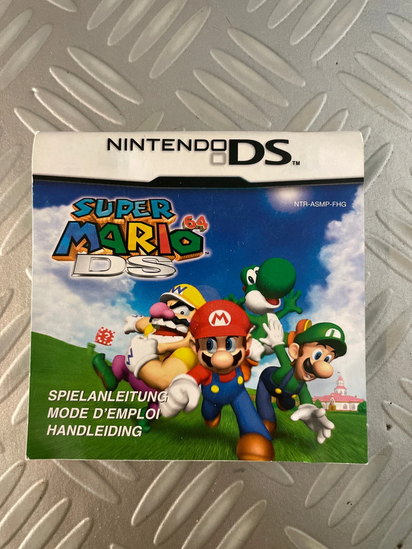 Notice super Mario ds
