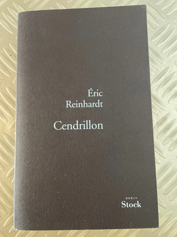 Livre cendrillon d’Éric reinhardt