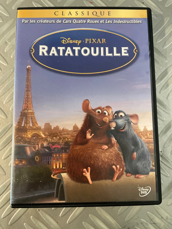 DVD Disney ratatouille