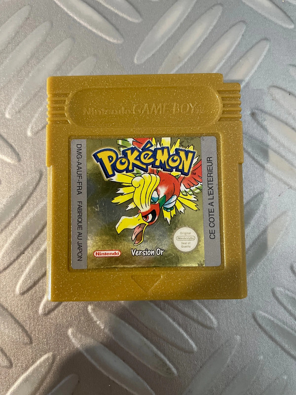 Jeu gameboy Pokémon version or