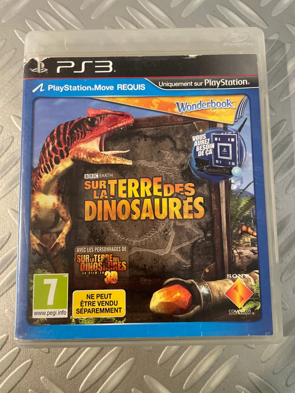 Jeu PS3 sur la terre des dinosaures